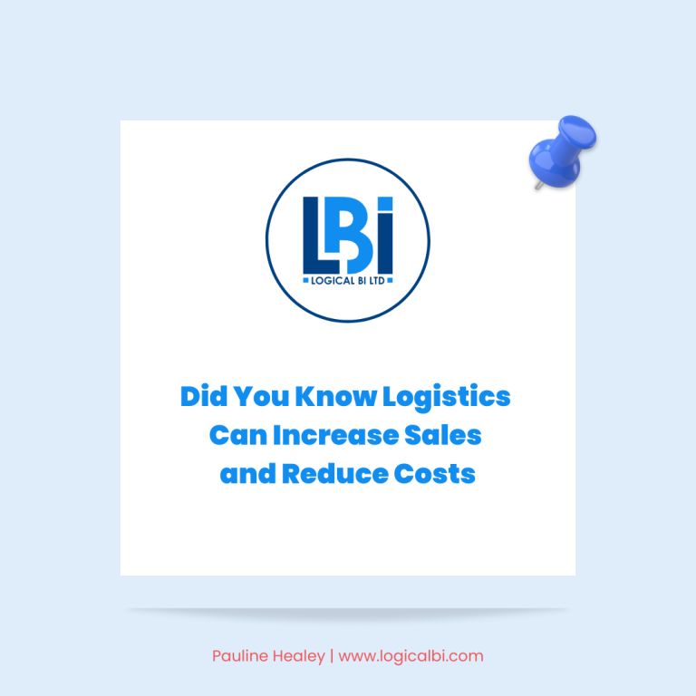 Did You Know Logistics Can Increase Sales and Reduce Costs