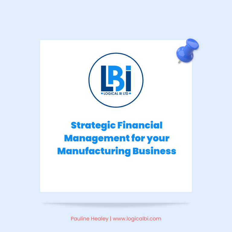 Strategic Financial Management for your Manufacturing Business