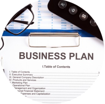 Image of a document with the title 'Business Plan'